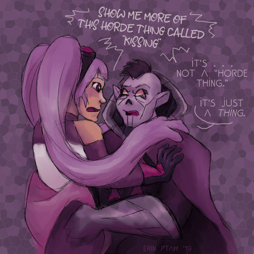 problematicshipsproject: Problematic ships project: Entrapta/Hordak.He’s an evil overlord, and