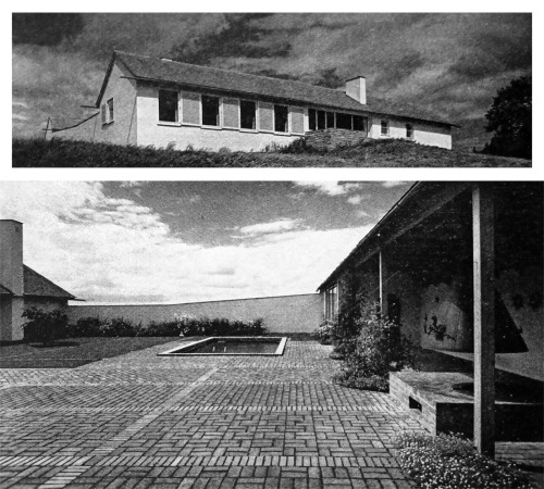 House and studio for Werner EgkInning am Ammersee, Oberbayern, Bavaria, Germany; 1956-58Josef Wiedem