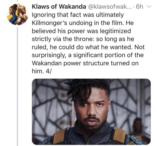 klawsofwakanda:  Heroism Vs. Duty Follow me on Twitter !    it still seems…wrong? 
