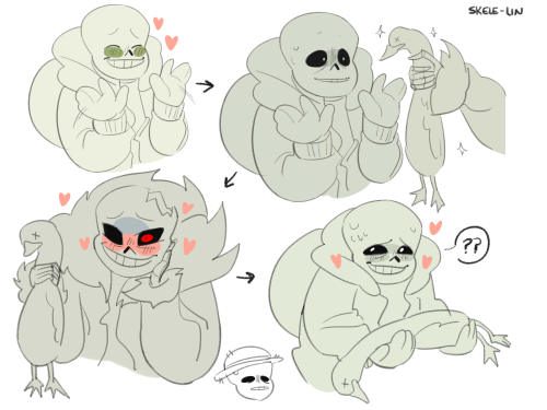 skele-lin:“owww… You shouldn’t have!”“…you really shouldn’t have.”Happy Valentine’s day! <3 <3