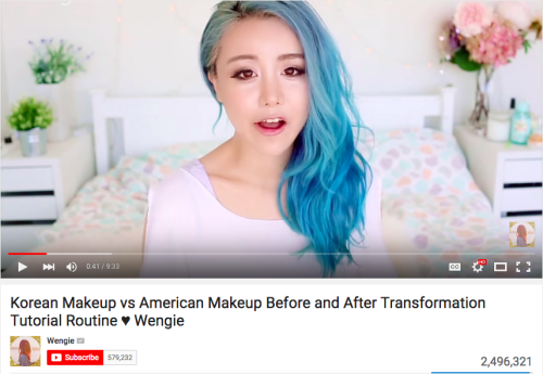 racistbeautybloggers:If you don’t know who she is already, Wengie is a Chinese-Australian beauty blo