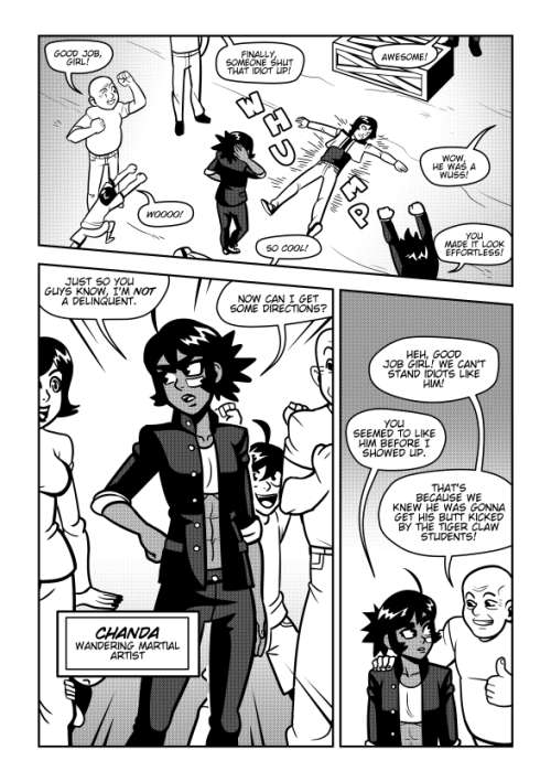 Way of Wushu (original) 10/39On the topic of dead comics… This comic here was something I did for a print gig back in 2013. The less said about the resulting dumpster fire of that, the better. Still, I poured a lot of time and energy into it so