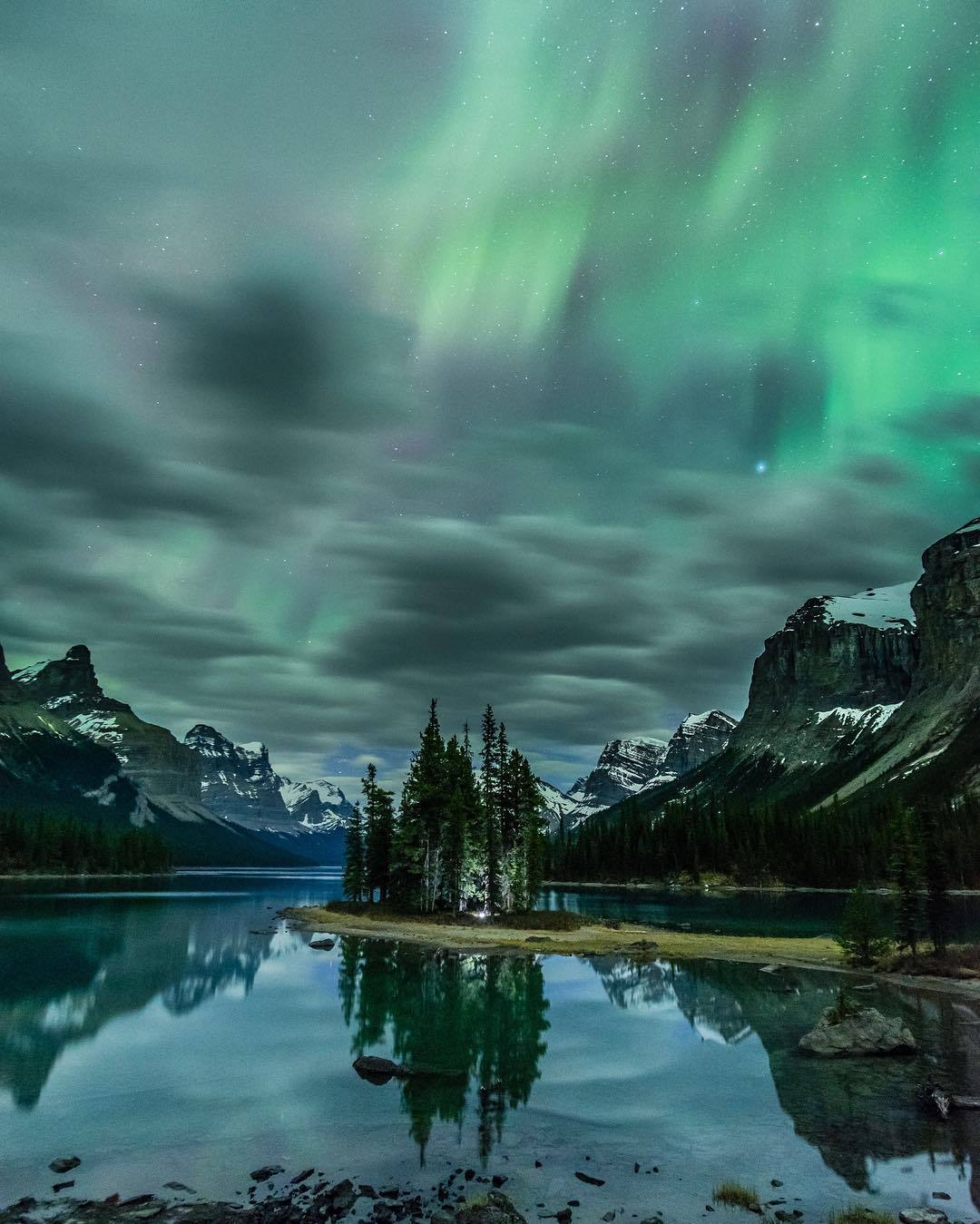 canoes:  Jasper, Canada  |  Jeff Bartlet 
