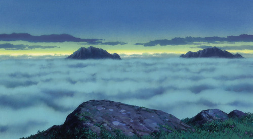 Porn photo ghibli-collector:  The Landscapes and Skylines