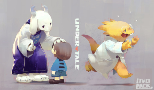 ovopack:   Toriel and Alphys  