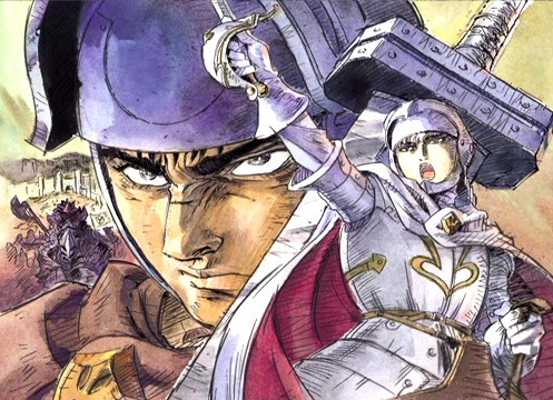 ryuseigum:  Illustrations for the Berserk anime (1997-98)