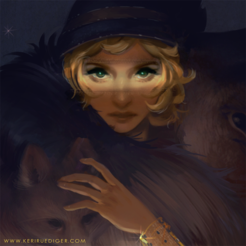 alicechanart: This piece is based off of the fairytale Donkeyskin. It’s a tale about a girl that goe