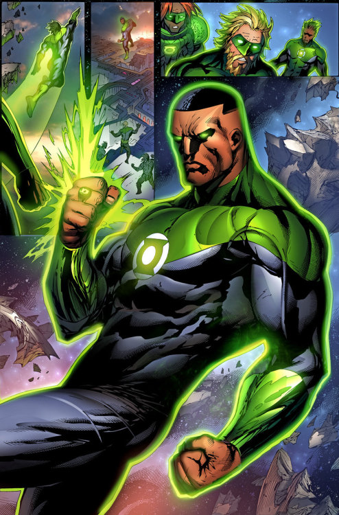 extraordinarycomics:Green Lantern by Tyler Kirkham.