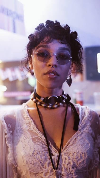 fkatwigs-fashionstyle:FKA twigs at the AVANTgarden issue 1 launch party