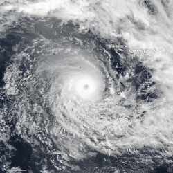 earthstory:  Tropical Cyclone Winston Last October, Hurricane Patricia set the record for strongest hurricane ever recorded in the Northern Hemisphere. Today, the island nation of Fiji is being pounded by the strongest tropical cyclone ever recorded in