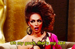 ask-gallows-callibrator:  raise-youup:  proof that a gif set of a drag queen receiving