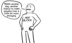 3dmat:  “Dealing” with art block