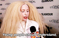 mother-gaga:  Gaga on her Glamour cover. 