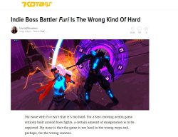 classtoise:  loltaku:  I like how after multiple articles from Kotaku espousing that games should have an easy mode for people who want the story and that they don’t care if it trivializes the game, they are now complaining about a game that includes