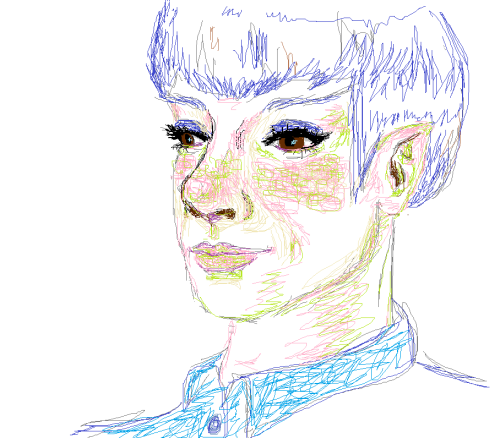 do you think vulcans ever dye their hair