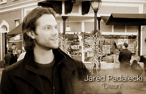 Jared Padalecki behind the scenes of Gilmore Girls (Reunion).  ☕