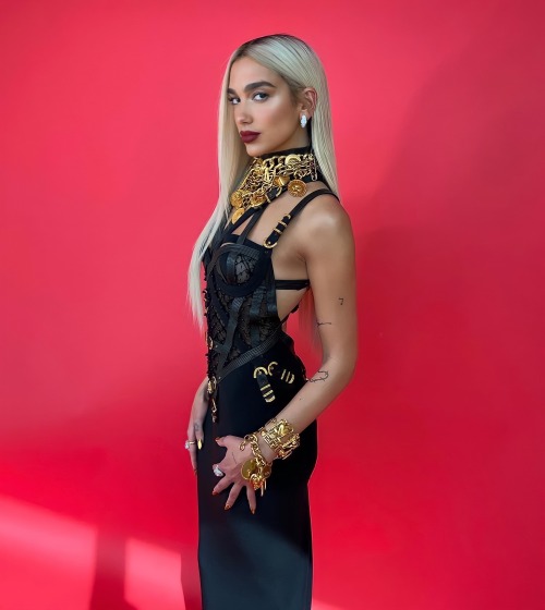 Dua Lipa at the Grammy Awards 2022