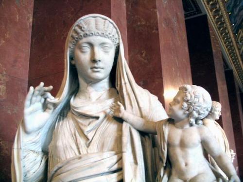 Empress Messalina (wife of Claudius) was infamous for her voracious sexual appetite. She would often