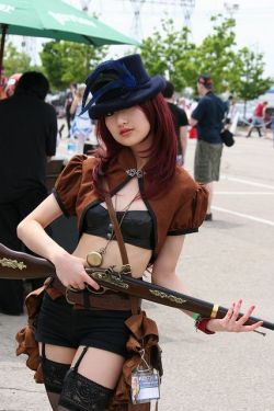 iriscosplay:  Source:Steampunk Babes That