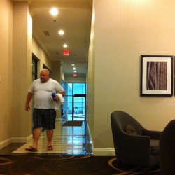 wooferstl:  my peaceful pool was not peaceful this evening (at Sheraton Wilmington South Hotel) 