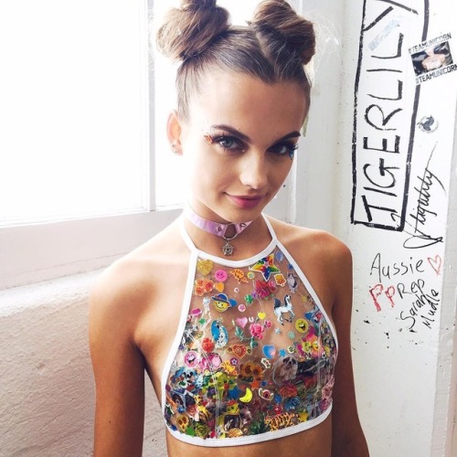 prettymissy4u:  Micah Fidler. ♥  Hair buns and Halter hotness. ♥