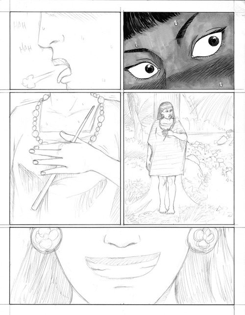 zotzcomic:Sketches and WIP of Book 4 of Zotz. Lots of new characters and settings.Sketches and WIP o