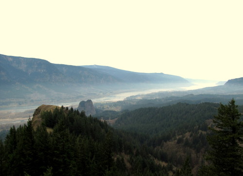 Hamilton Mountain viewpoint, Washington November 2013 