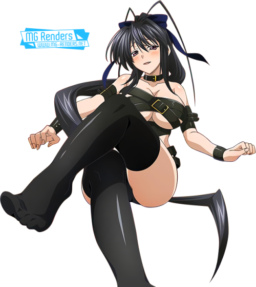 XXX mg-renders:  High School DxD - Himejima Akeno photo