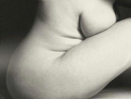 ........he Took One Look At Her And Fell In Love With Her Curves, Showing Her With His Hands, His Lips