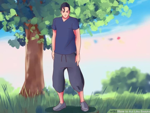 grumpsaesthetics: where would we be without wikihow Wikihow artist: idk who or what a Sasuke is bu