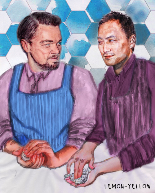 lemon-yellow: What if Saito and Cobb made rice balls??Anybody remember that one time Ken Watanabe sh