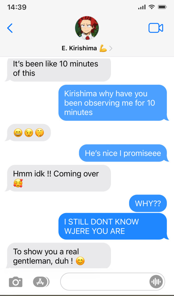 Brother Best Friend Texts ⋆｡°✩ MHA Boys