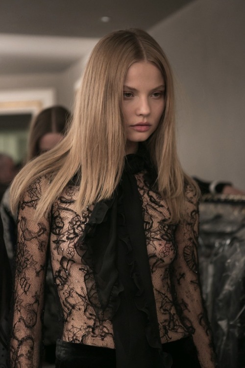 hellomybombshells:  Magdalena Frackowiak for Emilio Pucci - Fall 2015