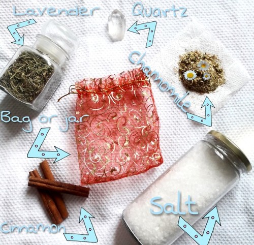 vivianthewitch:Anxiety Bag ☆Most of you wanted an anxiety jar so here it is. I will be doing more so