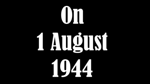 cienie-isengardu:Anniversary of the Warsaw Uprising(1.08.1944)