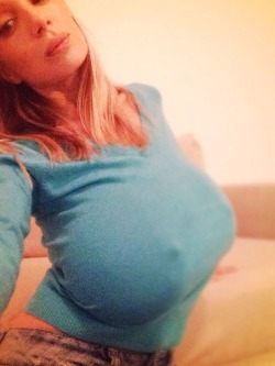 funbaggery:  Dr. Limor’s nipples punching through her sweater.