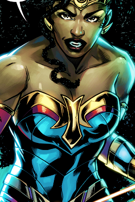 canarei:Nubia/Wonder Woman in FUTURE STATE: IMMORTAL WONDER WOMAN #01