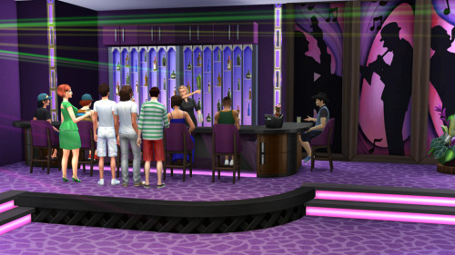 Nightclub «Viola» by fatalistLot 20*20No CCDownload at ihelensims site