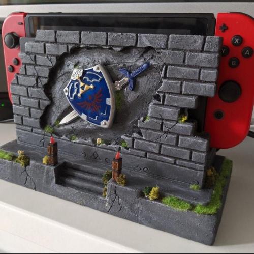 Legend Of Zelda Nintendo Switch Docks Made By MugenNoMise