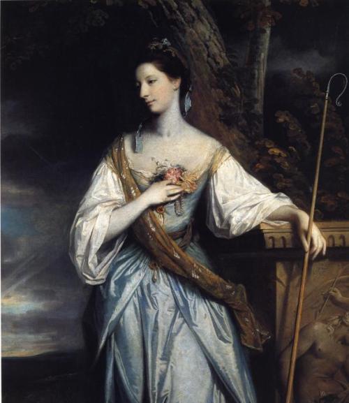artist-joshua-reynolds:Anne Dashwood, 1764, Joshua ReynoldsMedium: oil,canvas
