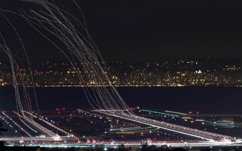 Porn photo  Long Exposure Shots of Airports, Terrence