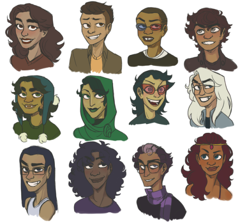 egossweetart:i’ve been super stressed about art lately!! so i did this. these are all my headcanons 