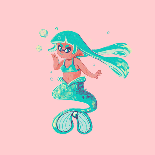 Inkling mermaids!!