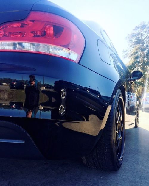 So fresh and so clean #BimmerLife #ScrubADubDub #SoFresh #SoClean #Shiny #BMW #BimmerGirl #135i #1e