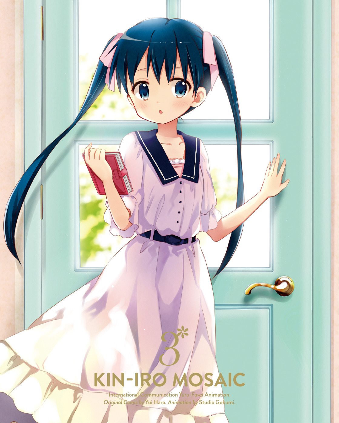 kusano-design:  きんいろモザイク3 Blu-ray &amp; DVD Package Design &amp;