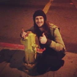 faith2510:  faith2510-blog-deactivated20160: Loz pleased to meet his first fire hydrant!  ahahahhxD 