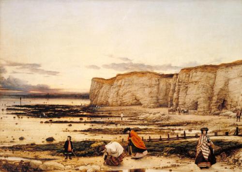 Pegwell Bay, Kent - a Recollection of October 5th 1858 by William Dyce, circa 1858-1860