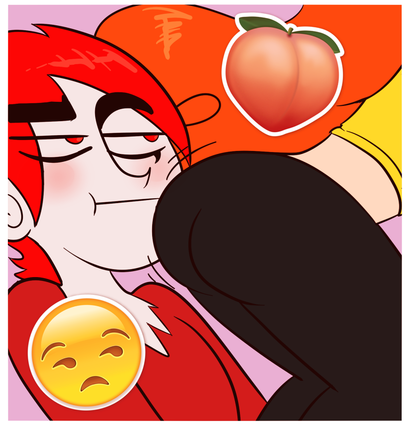 princesscallyie:  Commission for @noturavgtype of Prinny and Jack at a photo booth