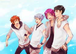 kandismon:  samezuka family~ ♥ 