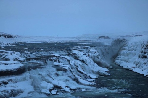 TB to Iceland Gulfoss Waterfall . . . . . . . #iceland #waterfall #waterfalls #frozen #blacklake #f